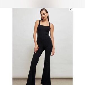 Beyond yoga Black flared Jumpsuit